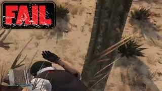 GTA 5 Funny Cactus Fail!