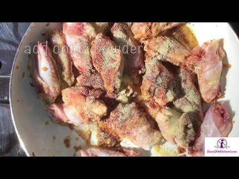 Chicken wings in ketchup and honey sauce