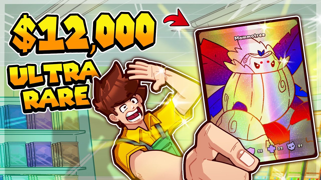 I pulled the ultra rare $12,000 card for my shop
