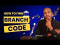 How To Find Branch Code Of Bank