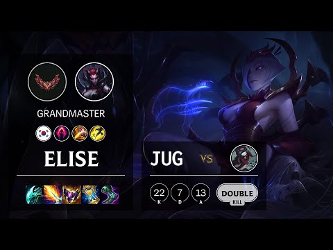Elise Jungle vs Kayn - KR Grandmaster Patch 12.5