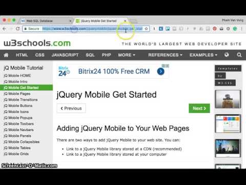 Creating The Web Sql Sqlite Database With Phonegap Tutorial