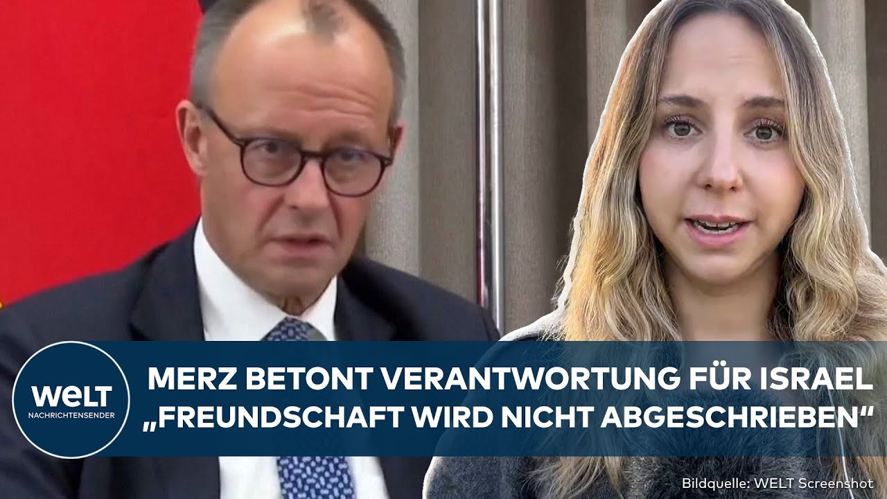 KRIEG IN GAZA: Merz betont Verantwortung für Israel – Waffenlieferungen belasten das Verhältnis