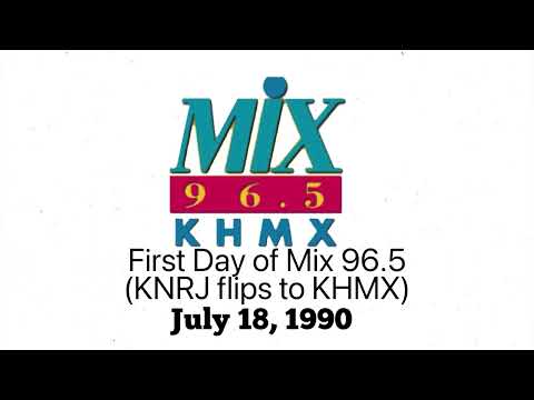 First Day of MIX 96 5 Houston
