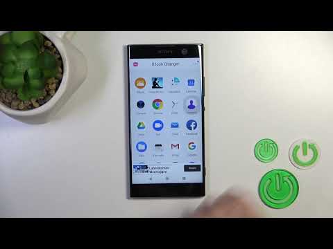 How to Change the Icons Shape & Design on SONY Xperia XA2 - X Icon Changer App