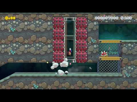 Thorny Tunnel (Super Mario Maker 2)