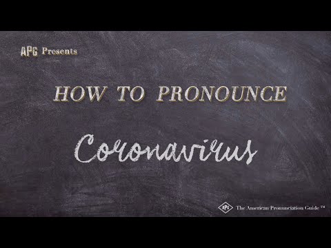 How to Pronounce Coronavirus (Real Life Examples!)