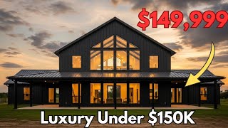 12 Affordable Barndominium Plans Under $150k (Luxury Look)