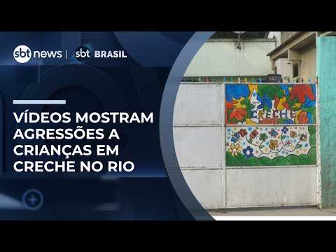 Vídeos flagram agressões a crianças dentro de creche particular em São Gonçalo (RJ) | #SBTBrasil