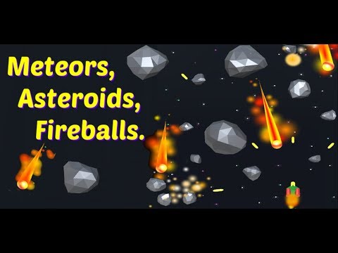 Meteors, Asteroids & Fireballs video thumbnail