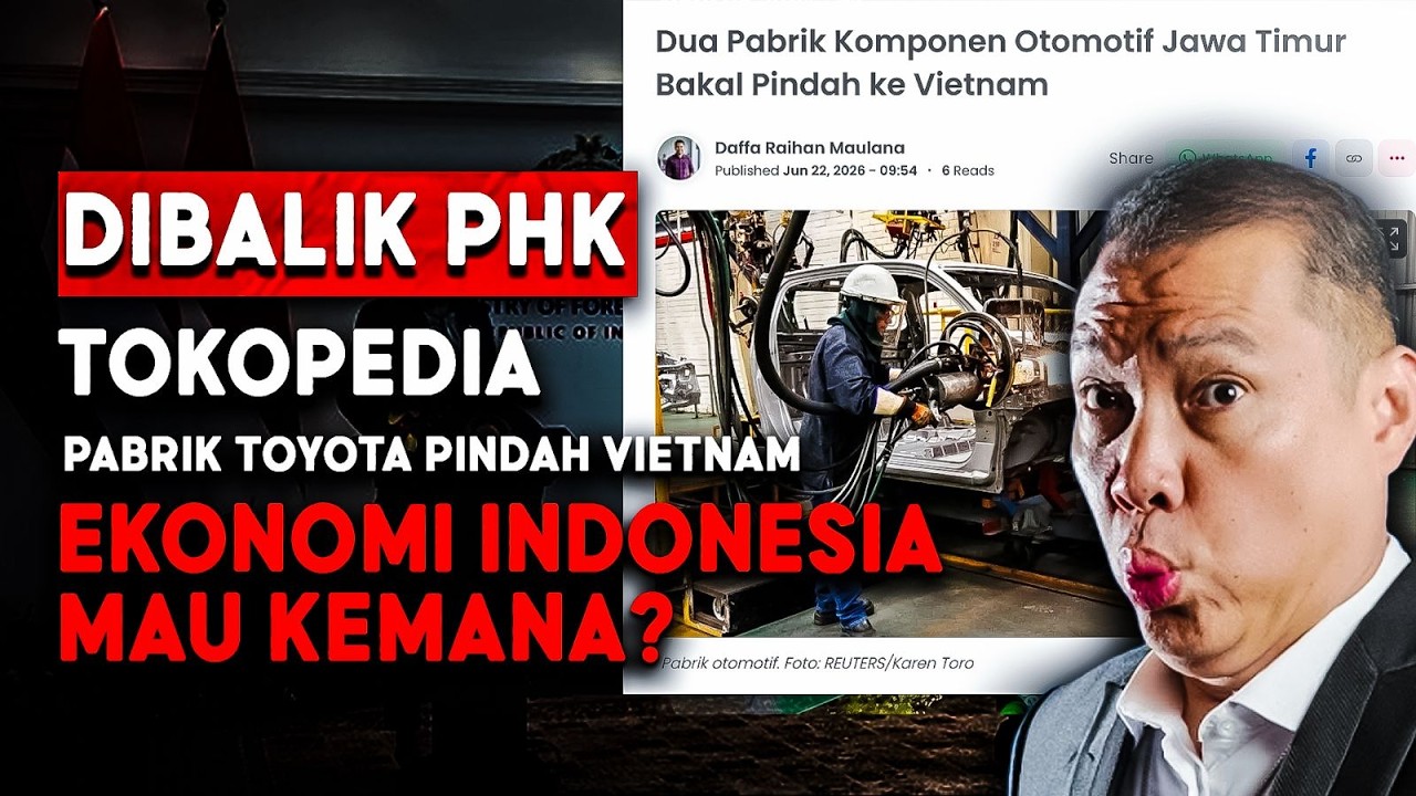 Badai Phk 2026, Pabrik Indonesia Kalah dari Vietnam? Rupiah Kembali Anjlok Dollar = 18.000
