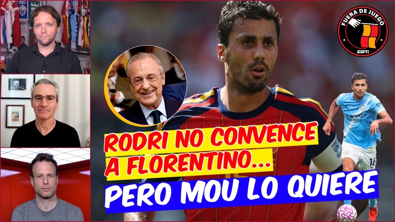 Mourinho VA A TENER que ADAPTARSE a Rodri para APROVECHAR su MEJOR JUEGO | Fuera de Juego