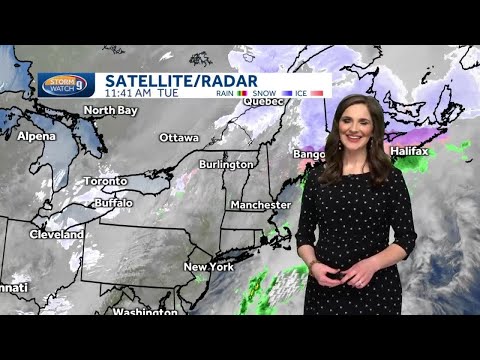 Watch: Icy storm moves out