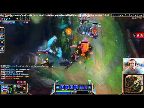 Ahri feeding on purpose.. ranked game