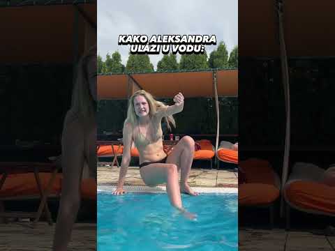 KAKO ALEKSANDRA, A KAKO VUK ULAZI U VODU?