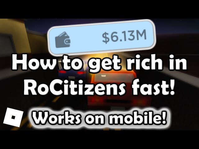 How To Get Free Money Rocitizens - roblox rocitizens money hack 2020