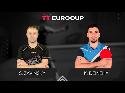 12:15 Serhii Zavinskyi - Kyrylo Deineha 22.03.2025 TT Euro.Cup Ukraine Professional. TABLE 3