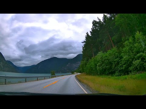 Driving | Lærdal - Øvre Årdal | Road Trip Norway