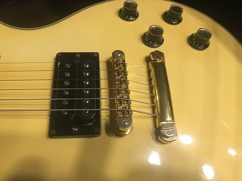 1978 Vintage Gibson Les Paul Custom 300k vs 500k pots