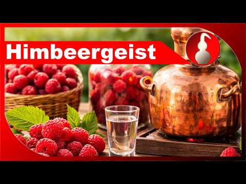 Himbeergeist selber machen aus Trockenfrüchten - Schnaps brennen als Hobby - diSTILLed