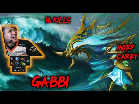 TNC. GABBI SIGNATURE HERO MORP CARRY 16 KILLS 800 GPM Sea Pro dota2 7.28c fullgame
