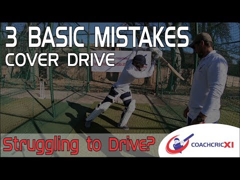3 Basic Mistakes - Cover Drive
