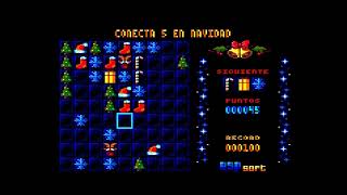 AMSTRAD CPC += CONECTA 5 EN NAVIDAD =+ NEW GAME - MERRY CHRISTMAS 2024