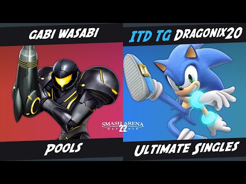 SAU22: Pools - gabi wasabi (Samus) Vs. Dragonix20 (Sonic)