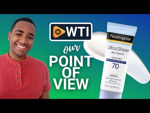 Neutrogena Ultra Sheer Dry Sunscreen - WTI product video review