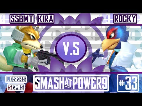 SAP9 #33 - Kira (Fox) VS Rocky (Falco) - Losers Semis