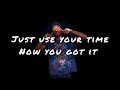 Kabeyah - Time flies ( Lyrics / Lyric video)