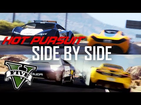 Need For Speed Hot Pursuit 2010 Trailer Recreated in GTA 5 Side-by-side Comparison!