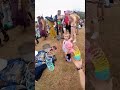 Cute baby doesn't realize she's being slinked #slinkytricks