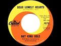 1962 HITS ARCHIVE: Dear Lonely Hearts - Nat King Cole