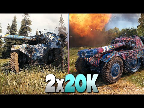EBR 105: 2x top scouting on Malinovka - World of Tanks