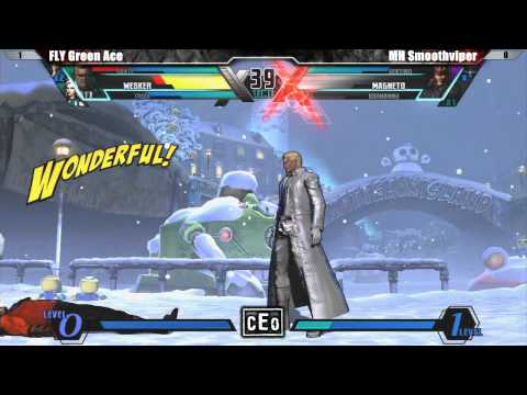 UMVC3 FLY Green Ace vs MH Smoothviper - CEO 2012 Tournament