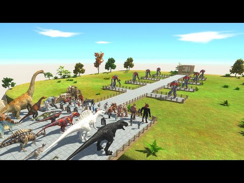 Who Can Escape from Red Scourge Trap - Animal Revolt Battle Simulator