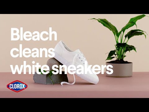 Bleach Cleans White Sneakers