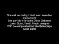 Blueface- Daddy Lyrics ft. Rich The Kid