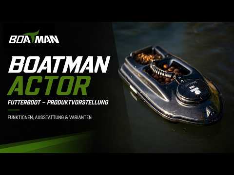 Łódka Zanętowa Boatman Actor Sonar – Nowa Echosonda SN 2.2 film wideo