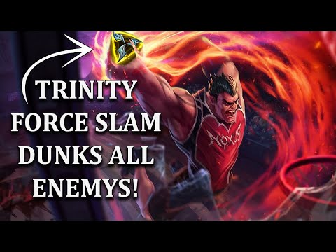 TRINITY FORCE BUILD NEVER FAILS ON DARIUS! League of legends season 12 build!