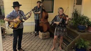 Hot Club of Cowtown plays Cherokee Shuffle, Austin, Texas, Aug 2020. Live from Elana&#39;s back porch.