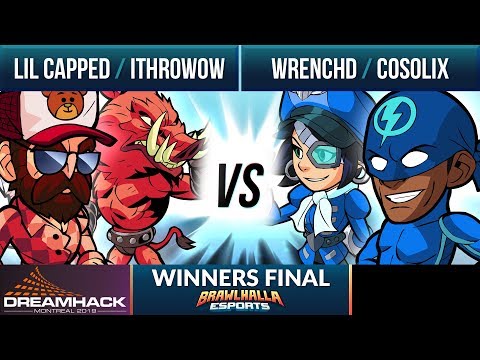 Wrenchd & Cosolix vs Lil Capped & Ithrowow - Winners Final - DreamHack Montreal 2019 2v2