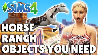 10 Horse Ranch Objects You Need To Start Using | The Sims 4 Guide