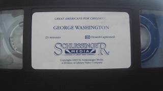 Great Americans for Children: George Washington (2003 Schlessinger Med