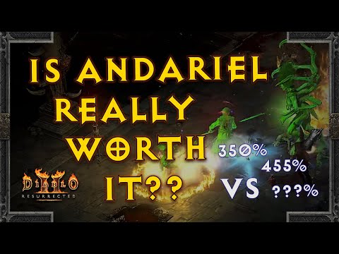 D2: Resurrected - 325 Andariel Runs to Gear for Hell Mode