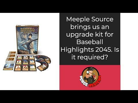 The Purge: # 4261 Baseball Highlights: 2045 - Deluxe Edition: Meeple Source Upgrades