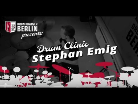 Stephan Emig - drumlesson at Drumtrainer Berlin