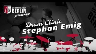 Stephan Emig - drumlesson at Drumtrainer Berlin