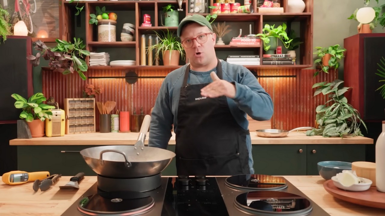 The Impulse Cooktop: 5x the Power of Gas With Single-Degree Precision from 68-482 F.